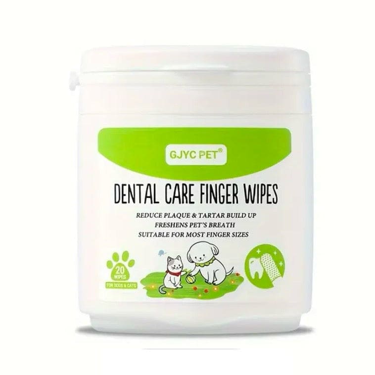 Pet Dental Care Finger Wipes 9eight5