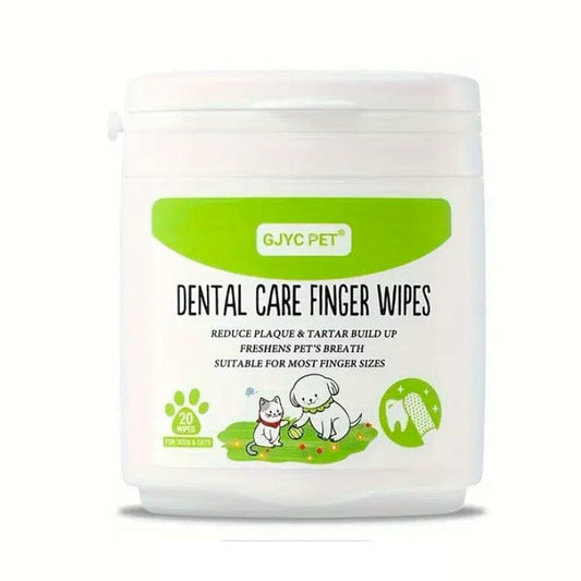 Pet Dental Care Finger Wipes 9eight5