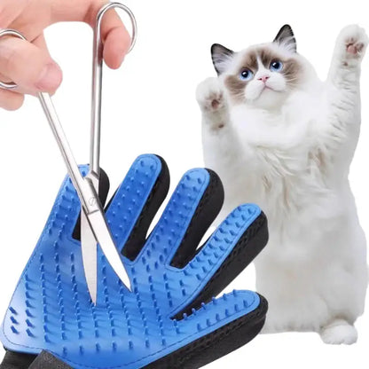 Pet Grooming Gloves (1/2PCS) – Two-Sided Hair Removal Habicare