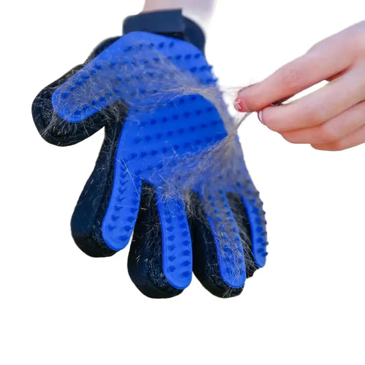 Pet Grooming Gloves (1/2PCS) – Two-Sided Hair Removal Habicare