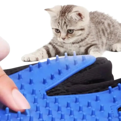 Pet Grooming Gloves (1/2PCS) – Two-Sided Hair Removal Habicare