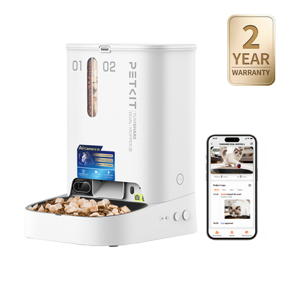 PETKIT YumShare Dual-hopper 2 Automatic Feeder with Camera