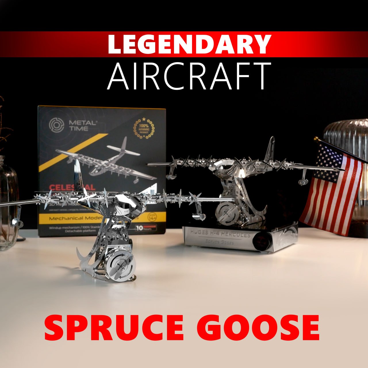 HUGHES H-4 CELESTIAL HERCULES SPRUCE GOOSE-1