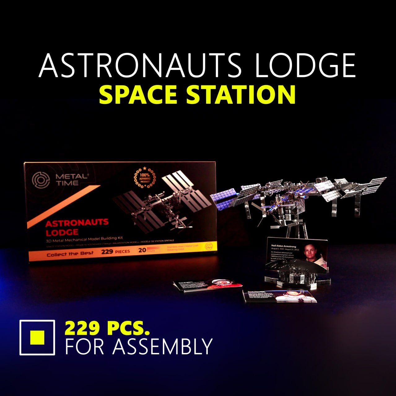 ASTRONAUTS LODGE SPACE STATION-2