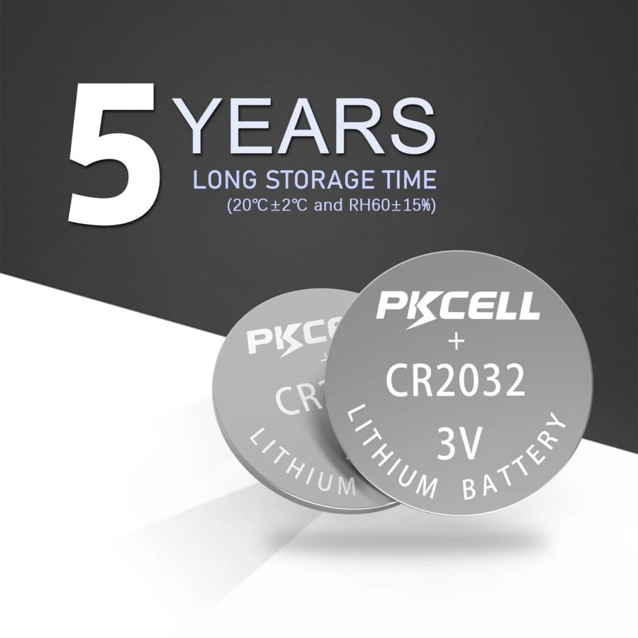 PKCell CR2032 Watch Batteries (5 Pack) That Watch Shop