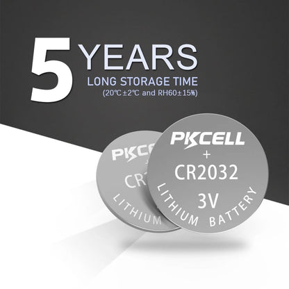 PKCell CR2032 Watch Batteries (5 Pack) That Watch Shop