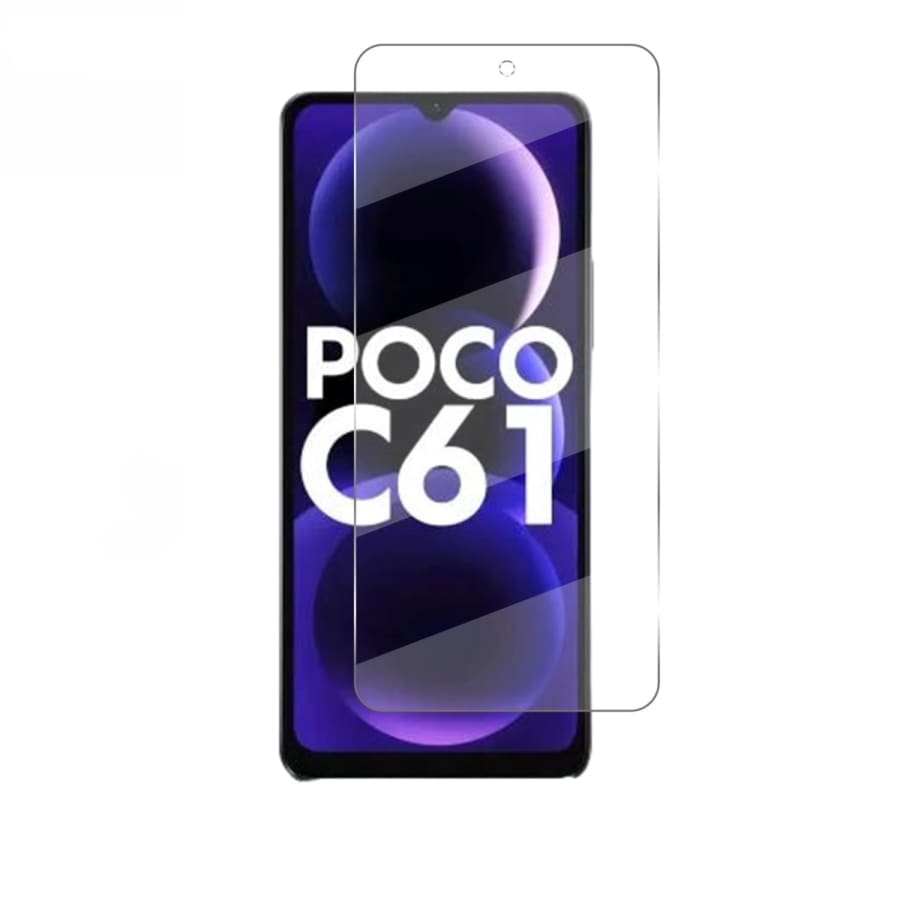Hydrogel Screen Protector for POCO C61 (Pack of 2) 9eight5
