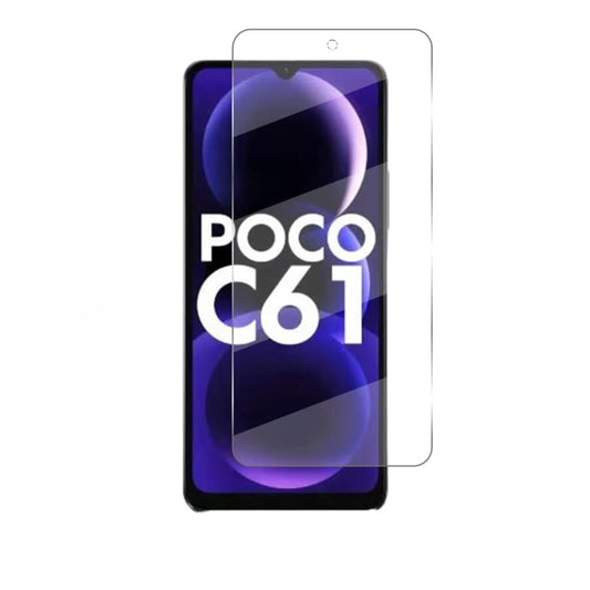 Hydrogel Screen Protector for POCO C61 (Pack of 2) 9eight5