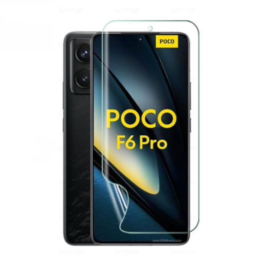 Hydrogel Screen Protector for POCO F6 5G (Pack of 2) 9eight5