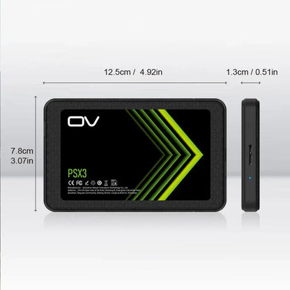 Portable External SSD 128GB–1TB USB 3.0 (400MB/s) Habicare