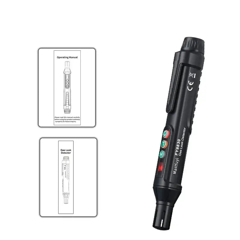 Portable Gas Leak Detector with Audible & Visual Alarm Habicare