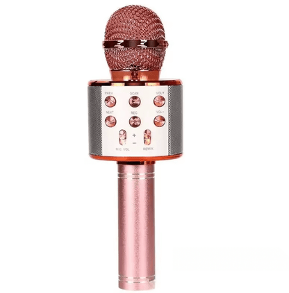 Wireless Bluetooth Karaoke Microphone– 5-in-1 Portable Mic techplus