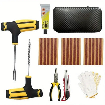 Portable Universal Tyre Emergency Repair Kit (4 types of set available) Habicare