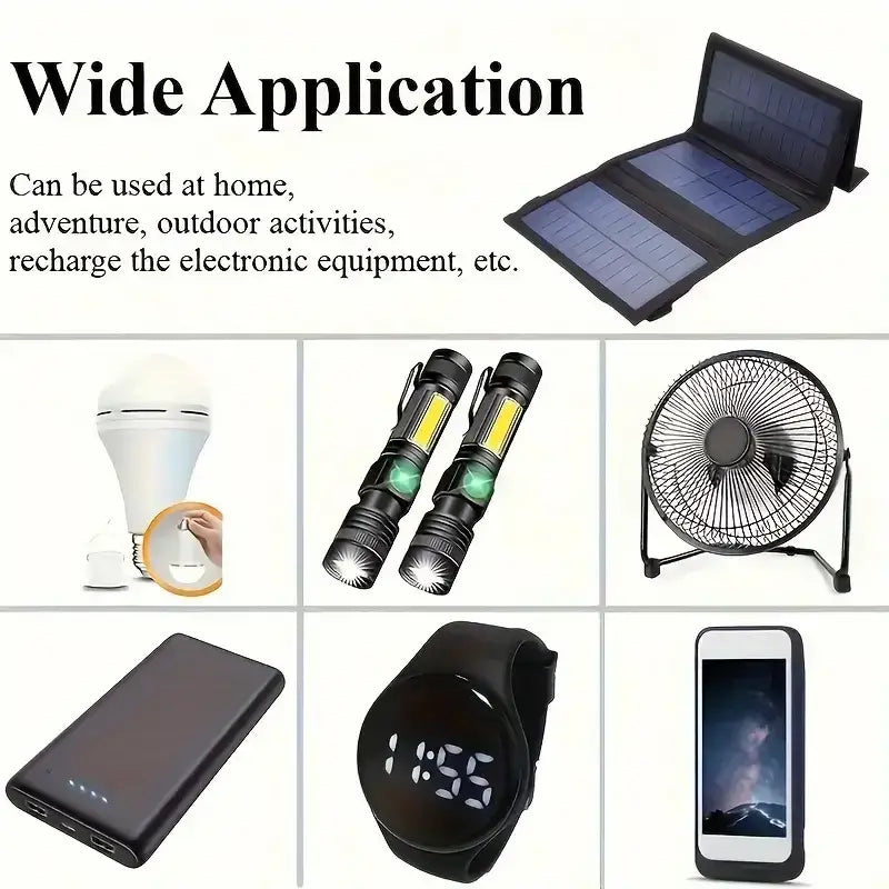 Portable USB Foldable Solar Panel Habicare