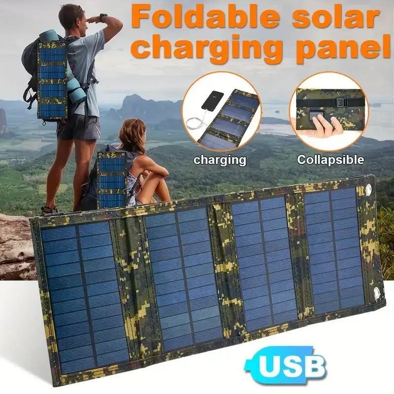 Portable USB Foldable Solar Panel Habicare