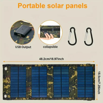 Portable USB Foldable Solar Panel Habicare