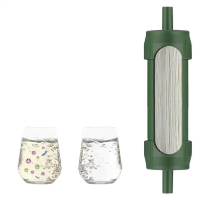 Portable Water Filter Straw for Camping & Emergency Survival Habicare