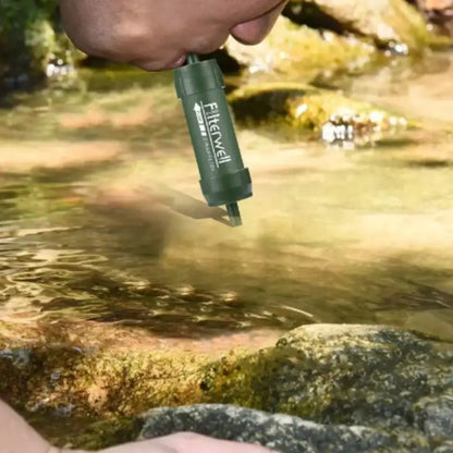 Portable Water Filter Straw for Camping & Emergency Survival Habicare