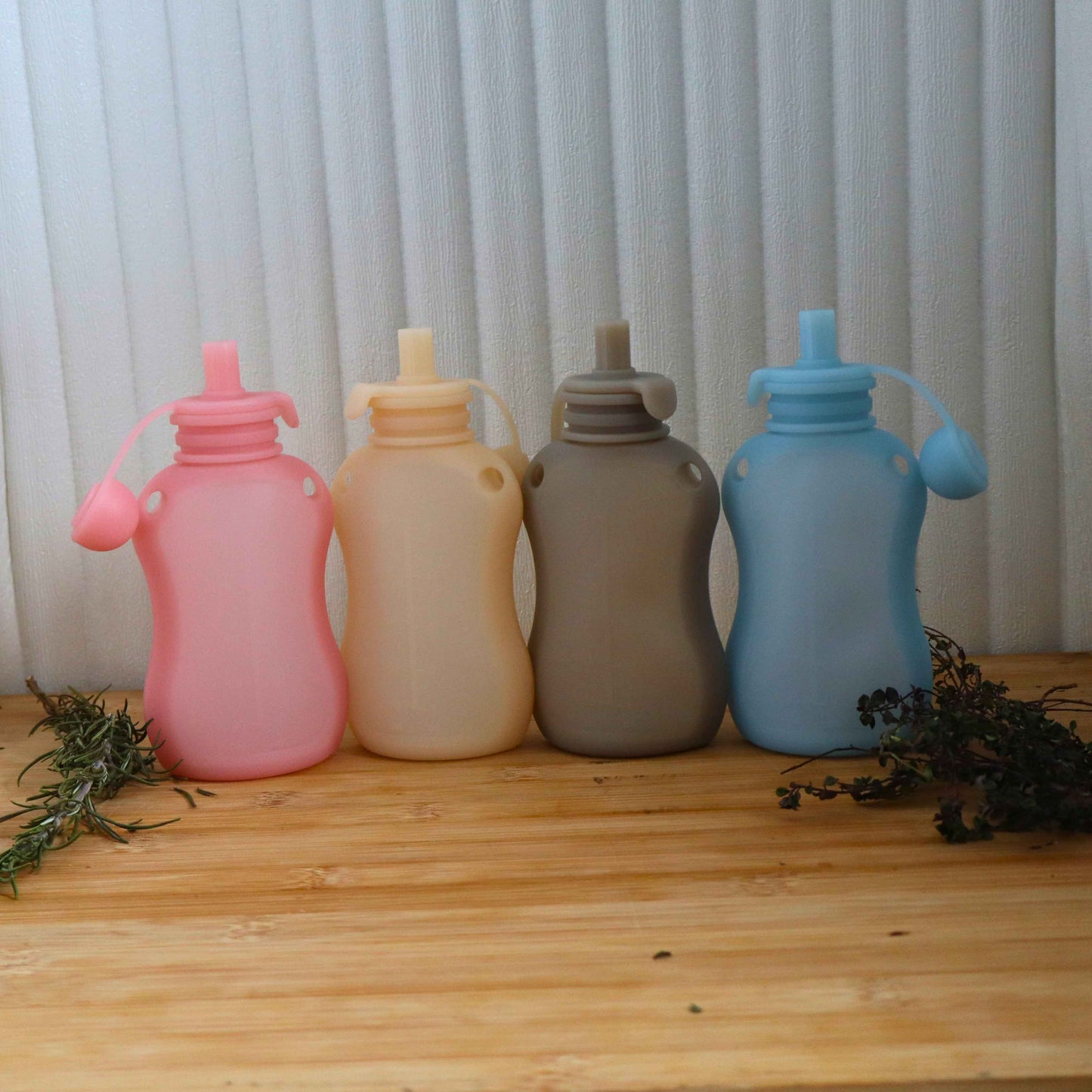 Reusable Silicone Food Pouches 150ml - For Milk, Purees & Snacks