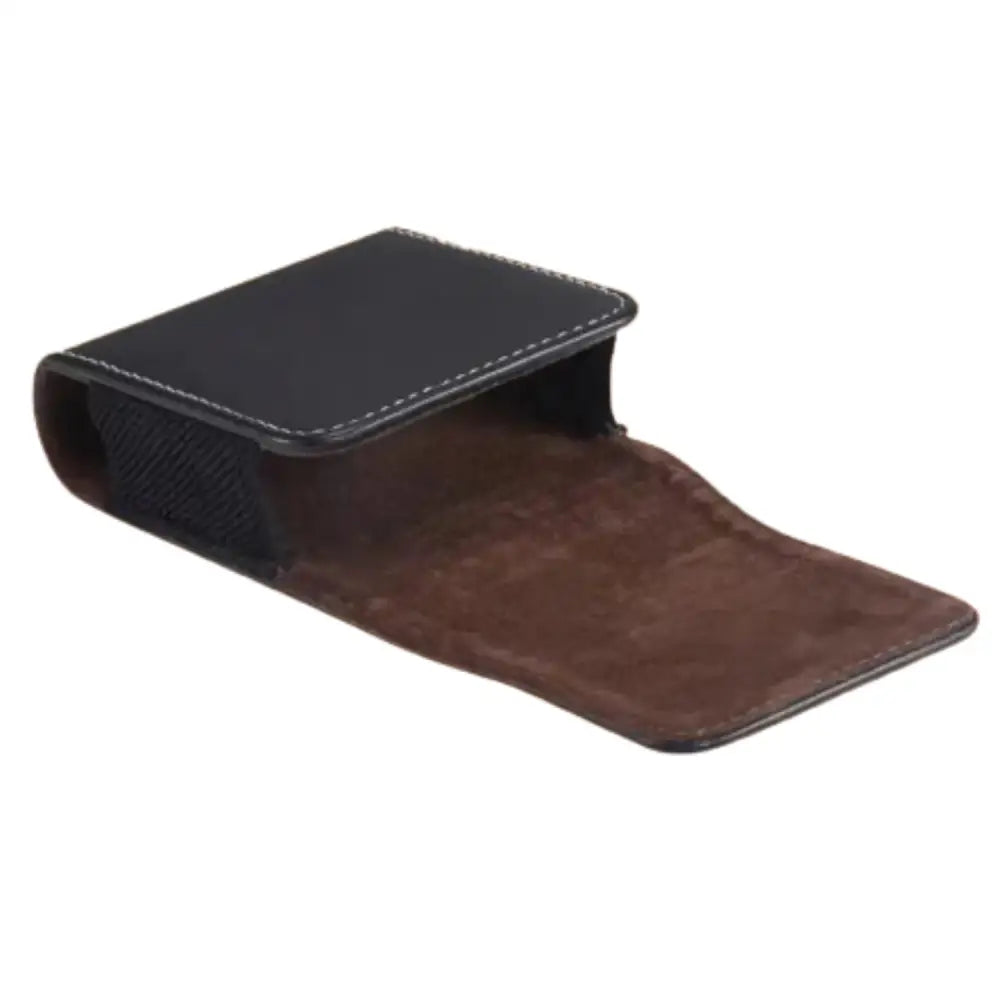 Premium Leather Belt Clip Case (Black) Habicare