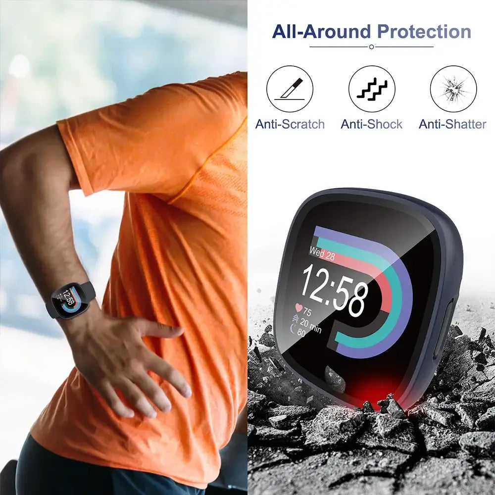 Protective Case for Fitbit Sense 2 (11 colours available) Habicare