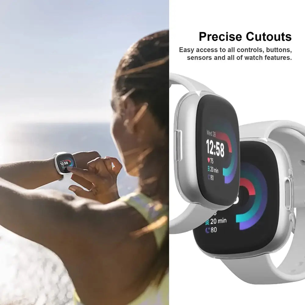 Protective Case for Fitbit Sense 2 (9 colours available) Habicare