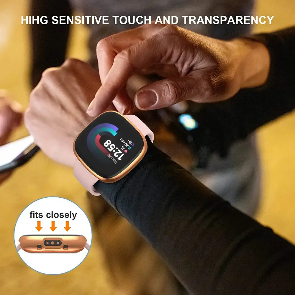 Protective Case for Fitbit Sense 2 (9 colours available) Habicare