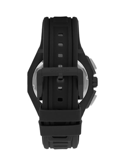 Quantum All Black Chronograph Date Display Watch PWG1078.651 Kiwi Watches