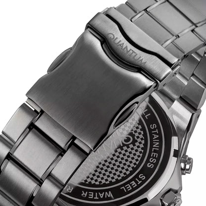 Quantum All Black Multifunction Date Watch HNG813.650 Kiwi Watches