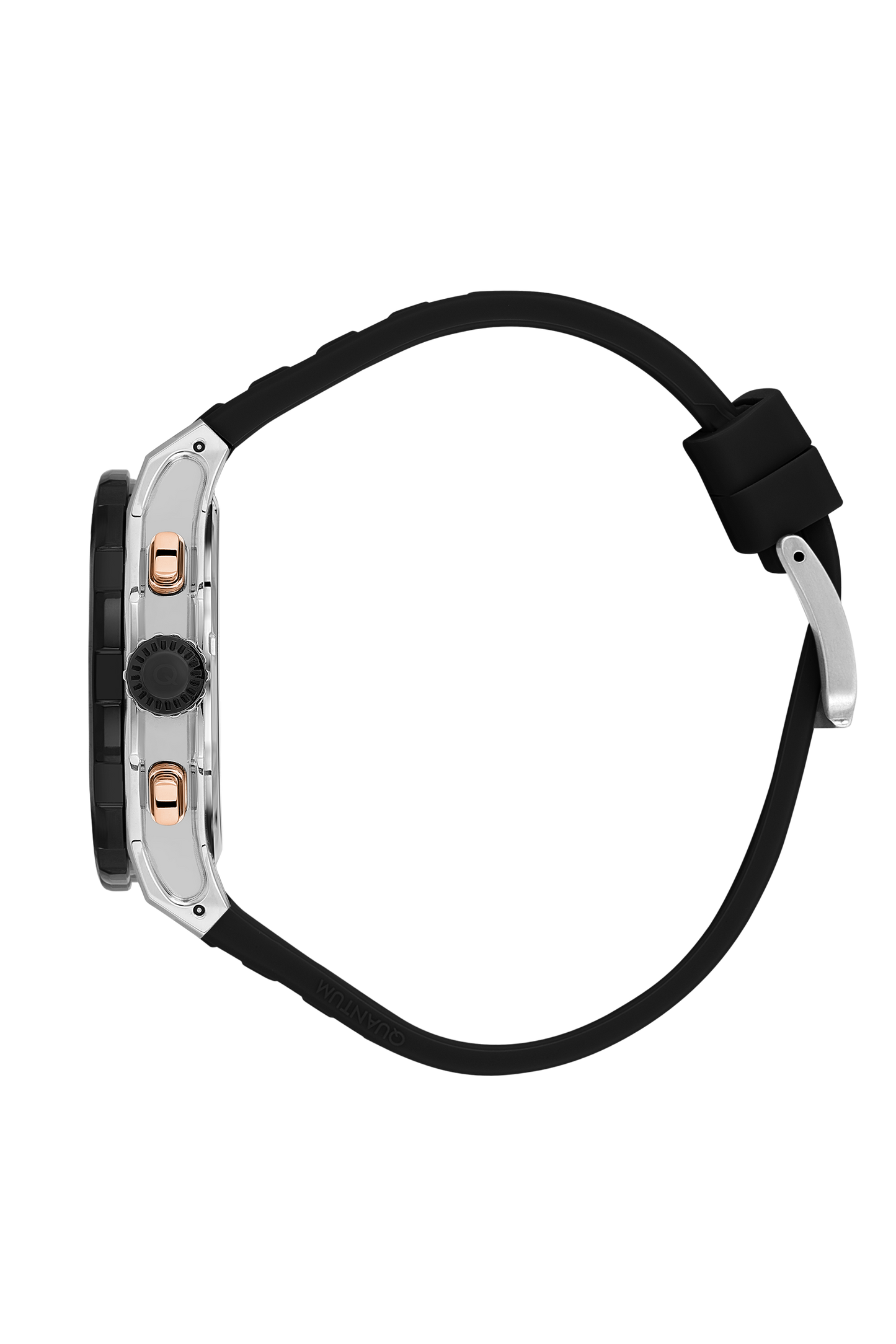 Quantum Hunter Chronograph Green Dial Black Strap Date Watch HNG1082.371 Kiwi Watches