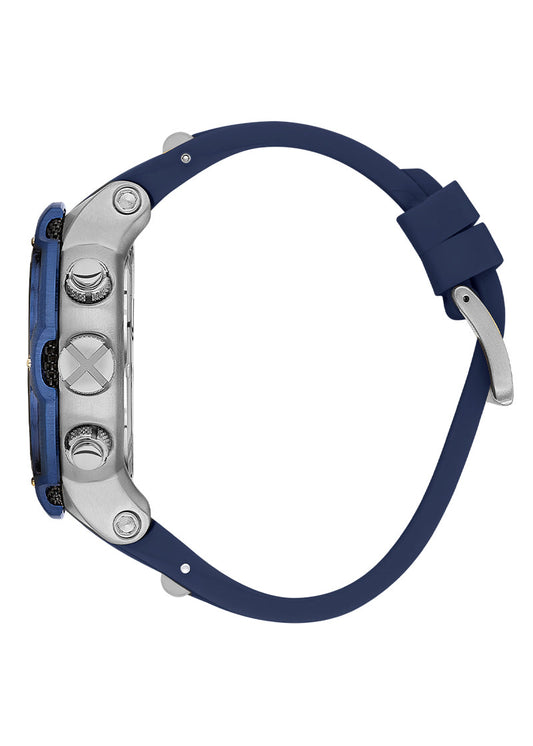 Quantum Hunter Dark Blue Chronograph Date Watch HNG1051.399 Kiwi Watches