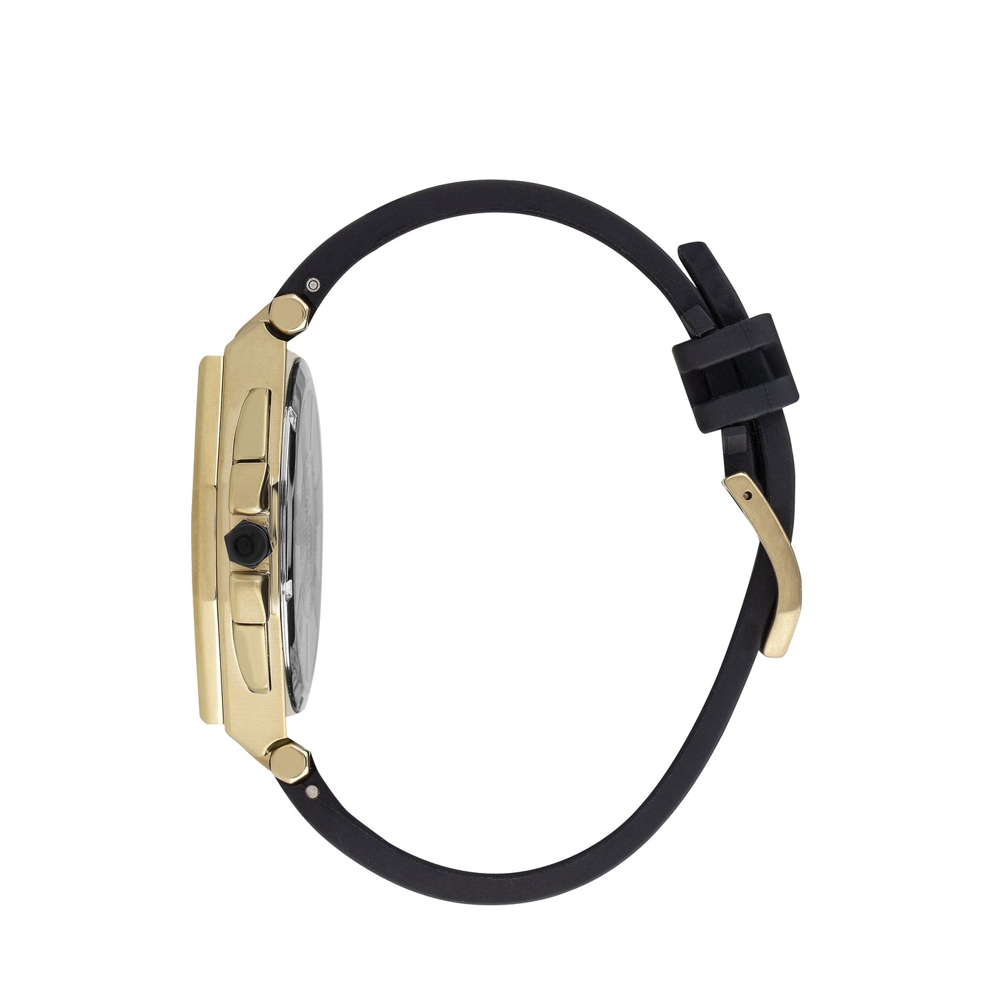 Quantum Chronograph Black Dial Gold Case Strap Watch PWG1005.151 Kiwi Watches