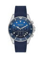 Quantum Chronograph Blue Dial Blue Strap Silver Watch PWG1099.399 Kiwi Watches