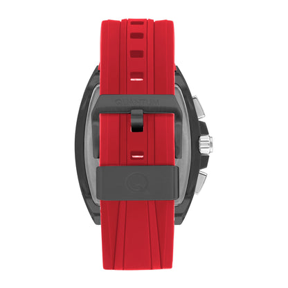 Quantum Mutli-Function Grey Dial Red Strap Watch HNG997.068 Kiwi Watches