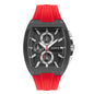 Quantum Mutli-Function Grey Dial Red Strap Watch HNG997.068 Kiwi Watches