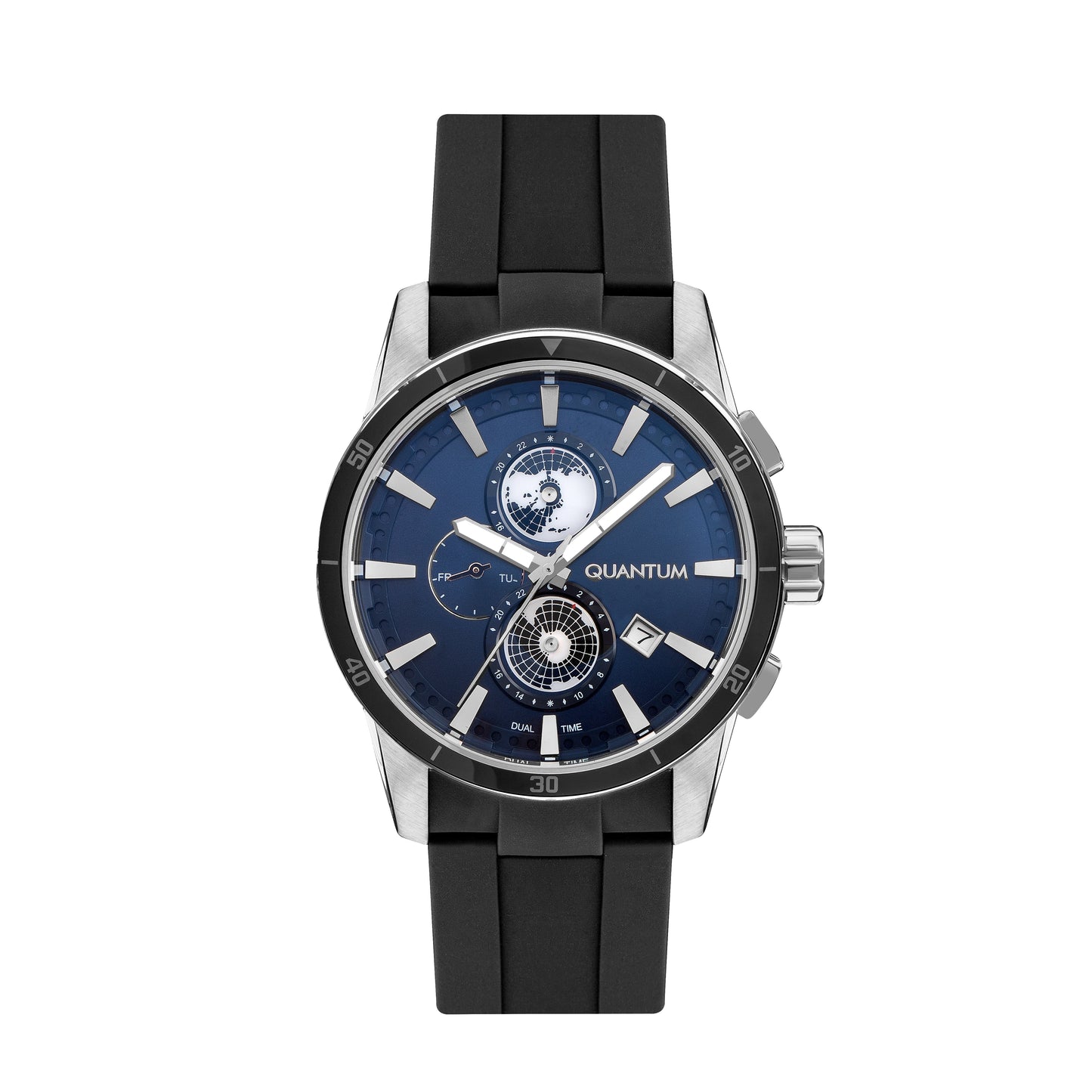 Quantum Dual Time World Watch ADG991.391 Kiwi Watches