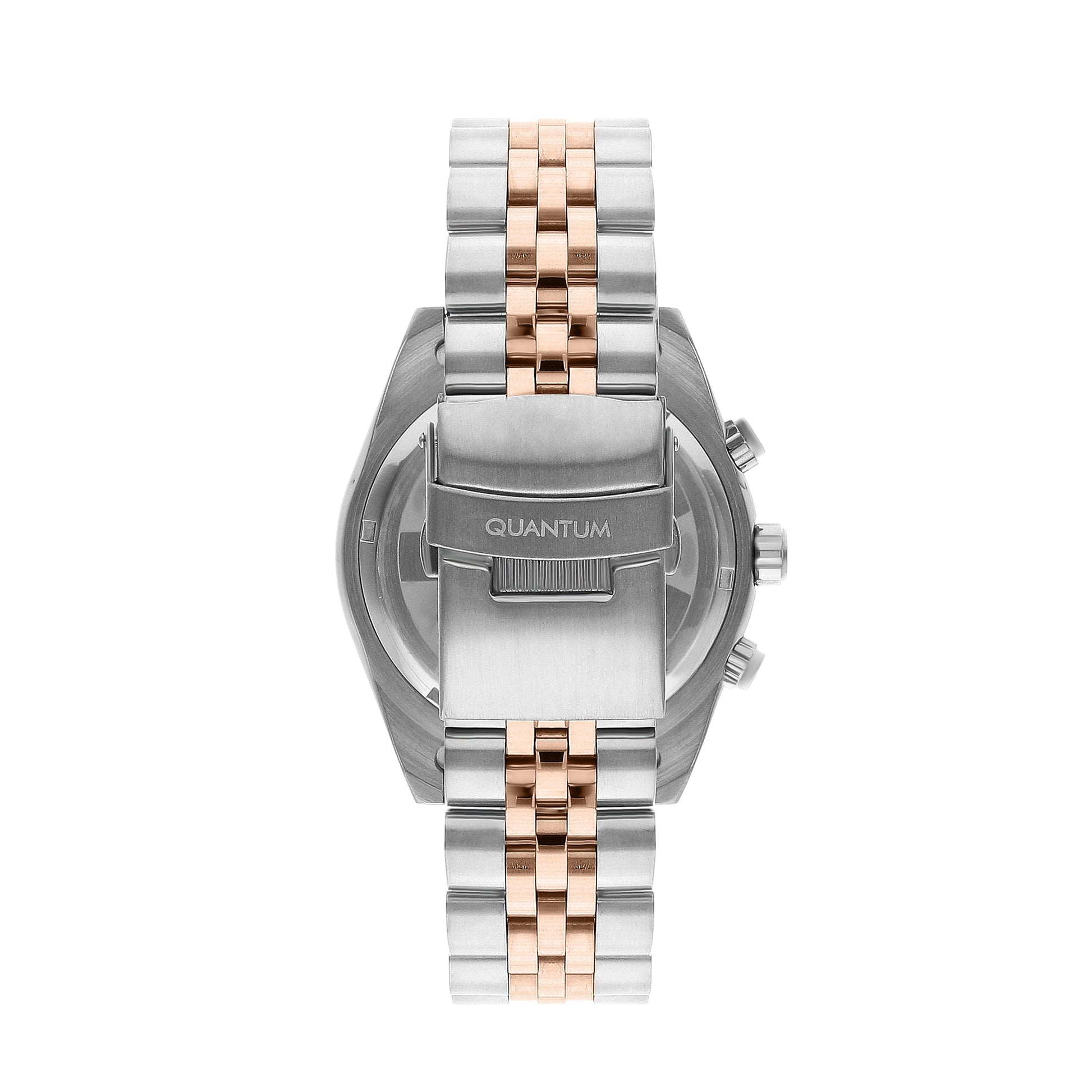 Quantum Unique Gun Dial Multifunction Two-Tone Watch PWG987.550 Kiwi Watches