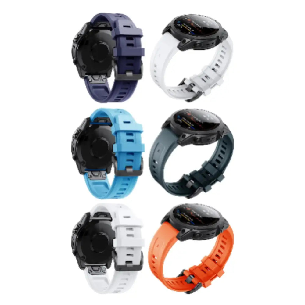 QuickFit Silicone Strap for the Garmin Approach S62 (available in 12 colours) Habicare