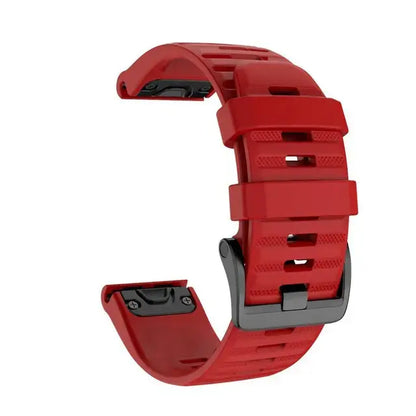 QuickFit Silicone Strap for the Garmin Descent MK1/MK2/MK2i, Enduro/2, Tactix Delta (26mm) (10 colours available) Habicare
