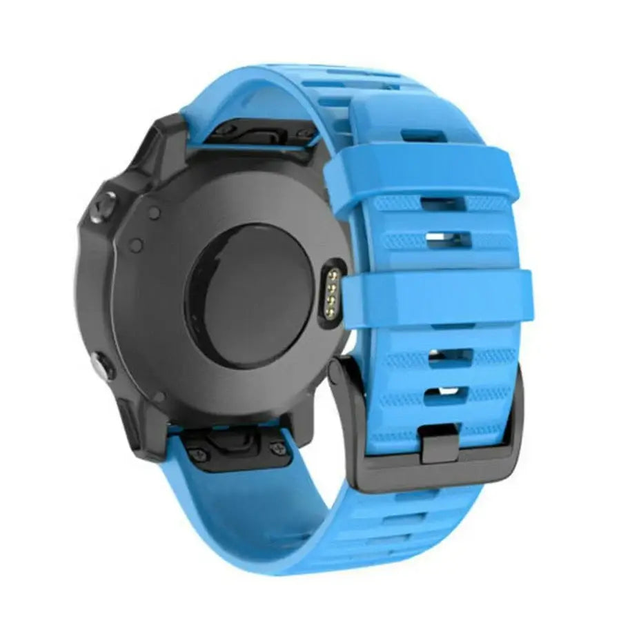 QuickFit Silicone Strap for the Garmin Descent MK1/MK2/MK2i, Enduro/2, Tactix Delta (26mm) (10 colours available) Habicare