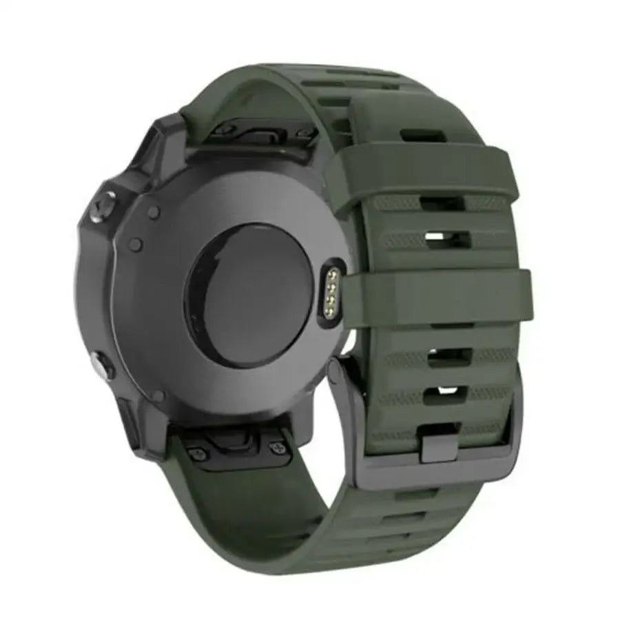 QuickFit Silicone Strap for the Garmin Descent MK1/MK2/MK2i, Enduro/2, Tactix Delta (26mm) (10 colours available) Habicare