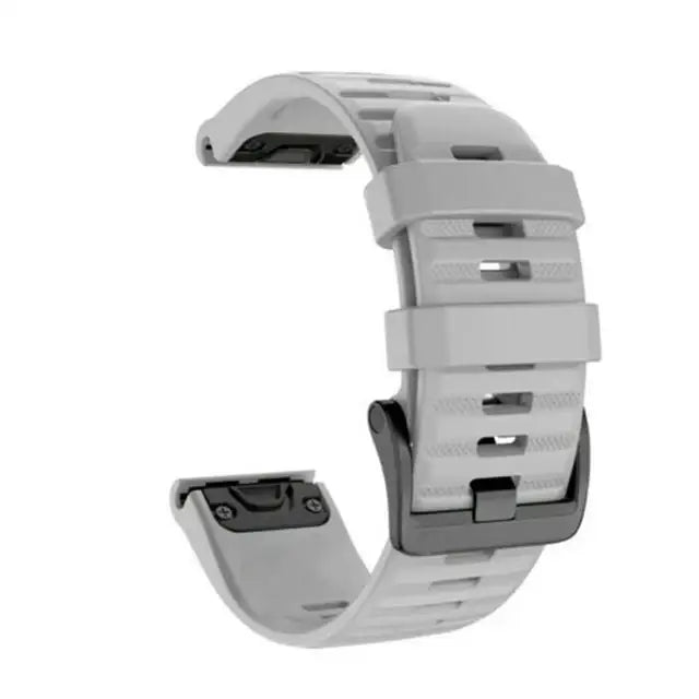 QuickFit Silicone Strap for the Garmin Descent MK1/MK2/MK2i, Enduro/2, Tactix Delta (26mm) (10 colours available) Habicare