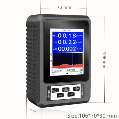 Radiation Detector Geiger Counter - Real-time Mean Cumulative - XR1 9eight5