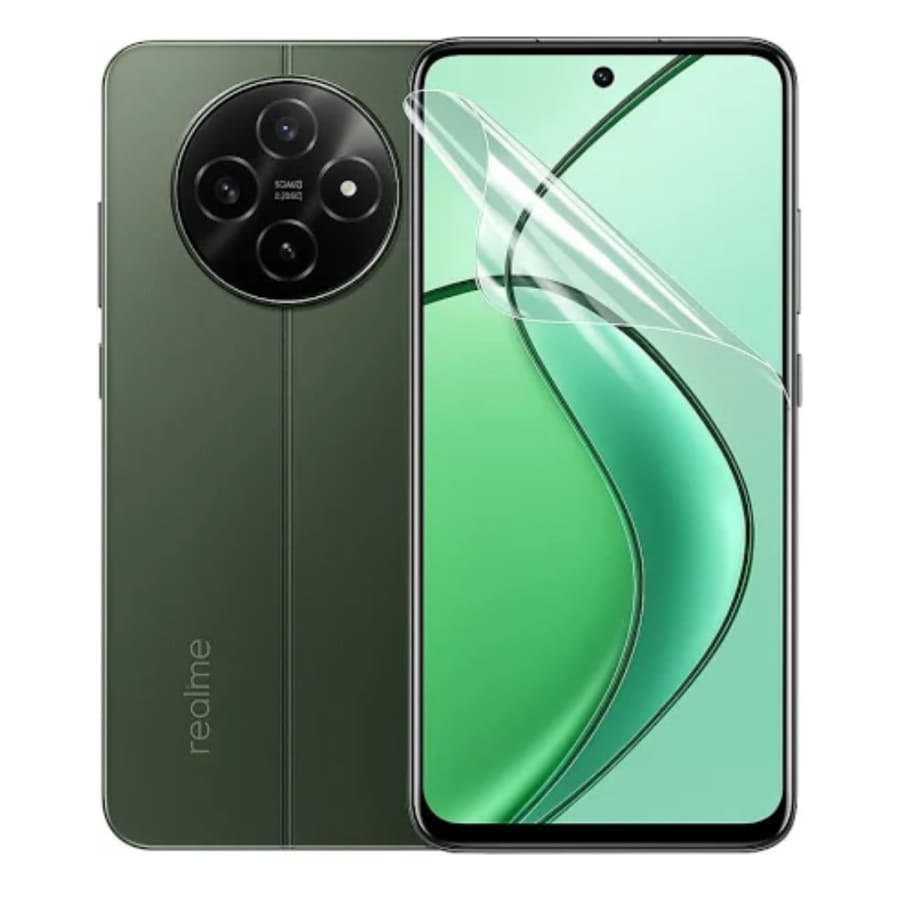 Hydrogel Screen Protector for Realme 12x (Global) (Pack of 2) 9eight5
