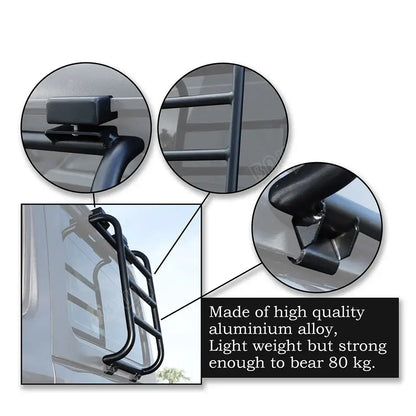 Rear Window Rack / Ladder for RV's & Campervans Habicare
