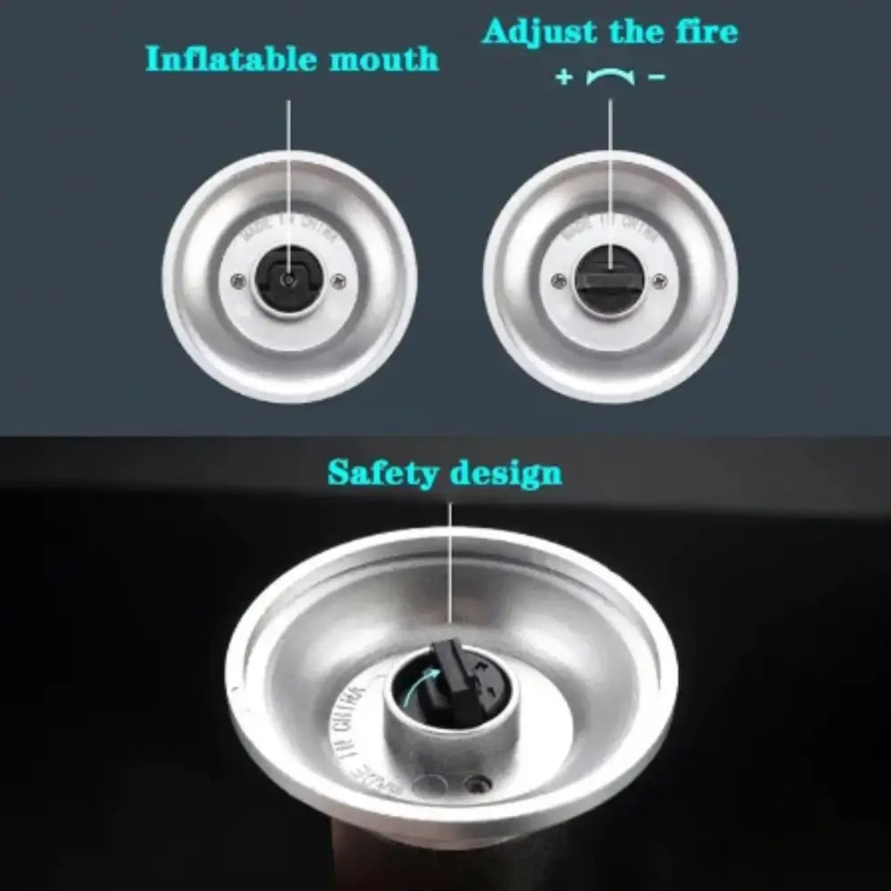 Refillable Butane Gas Lighter – Adjustable Flame Habicare