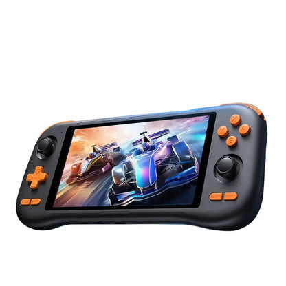 Retro Handheld Console – 5.5" Touchscreen, Android 14, Rechargeable Battery Habicare
