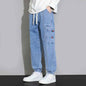 Retro Men's Utility Denim Pants