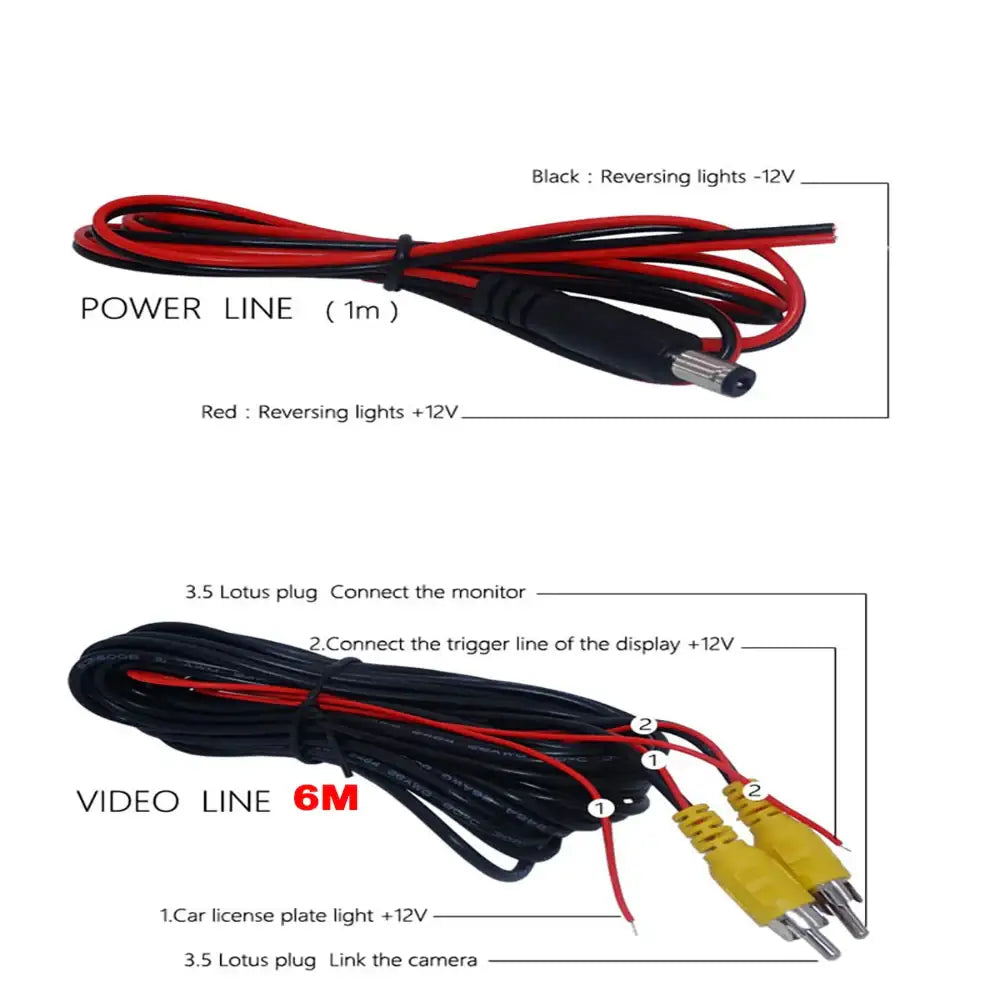 Reversing Camera - 4.3" (5 various types available) Habicare