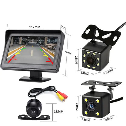 Reversing Camera - 4.3" (5 various types available) Habicare